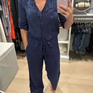 Velvet by Graham & Spencer Izabelle Woven Linen Jumpsuit